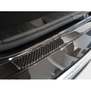 Накладка на задний бампер (карбон) BMW 7 G11/G12 (2015-) бренд – Avisa главное фото